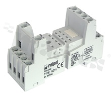 Socket for relay R4; R4N; 14 PIN;6A; mounting; DIN; 6A/250VAC