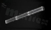 Soczewka do diod LED high power; mid power; kąt rozsyłu: asymetryczny ; ilość diod: 3; rozmiar: 286x20mm; wysokość: 6.9mm; rodzaj materiału: PMMA; sposób mocowania: klipsy