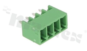 Listwa zaciskowa rozłączalna; w rastrze 3.50mm; 4-torowa; męska; pionowa; zabudowana; UL 300V/8A; TUV:250V/7A