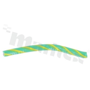 Przewód; UL1015; UL1230; linka; Cu; 16AWG; zielono-żółty; PVC; 600V; uziemienie Greentop