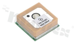 Module; GPS/GALILEO/GLONASS/QZSS; 33/99 channels; MT3333; 1-10Hz; TTFF 1s/35s; -165dBm; 3m(CEP); 0.1m/s; 20ns PPS; SBAS, EPO, EASY, always Locate, LOCUS; UART, I2C; NMEA; 3-4.3V; ceramic patch antenna; QFN; 16x16x6.7mm
