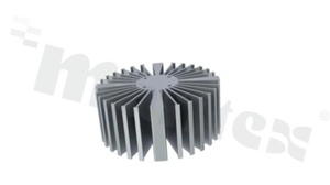 Radiator SP-NH-1C60-RADIATOR-70MM, diameter: 160mm, height: 70,0mm, aluminium
