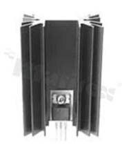 Heatsink; TO-220; 25.4x41.91x38.1mm; black; anodized aluminium; RoHS.