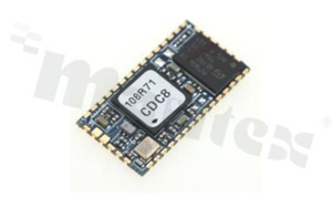 Module; Bluetooth; transceiver; 2402-2480MHz; +4dBm; -86dBm; UART/PIO/AIO/USB/SPI; 2.7-3.6V; 23.24x11.94x2.5mm