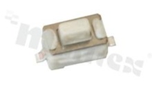 Przełącznik Tact Switch; SMD; wymiary korpusu 3.5x6.0; h=5.0mm; pionowy; o sile nacisku 160gf; przycisk prostokątny; zmiana koloru przycisku: czarny
