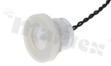 Piezoelectric switch; monostable; 22mm; cable; aluminium; IP65.