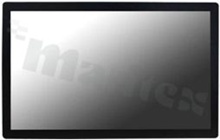 Open-frame display 24"; 16:9; IP65 front; touch type: CTP; 16.7M colors; 1920x1080; brightness 250/1000/1500 nits; contrast 1000:1; viewing angle 170/160; VGA; DVI; HDMI; DP; 2x Speaker; operating temp. 0+50 C; power supply 12V DC+adapter; VESA