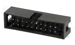 Złącze do PCB; w rastrze 2.54mm; 20-stykowe; montaż: THT; męskie; proste