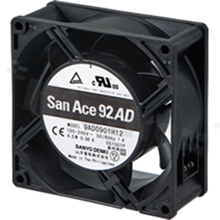 Fan; AC; 100-240VAC; 50/60Hz; 92x92x38mm; 1.50m3/min; 40.0dB.