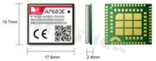 Module; LTE Cat1; FOTA; VoLTE; 3.4-4.2V; LCC+LGA; 15.7x17.6x2.4mm; Europe