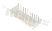 Header for PCB; pitch 2.50mm; 12-contacts; THT; male; side entry; 250V/3A; outside legs kinked