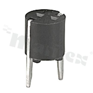 Handles; PCB, Through Hole, Vertical; Black; 350.003213 mg; 5 A