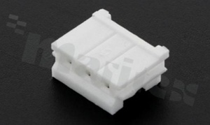 Crimp terminal housing; pitch 2.00mm; 3-contacts; female; applicable wire AWG#24-30; 100V/2A