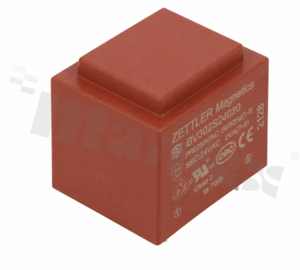 Transformer: encapsulated; 2VA; 230VAC; 24V; 83mA; PCB