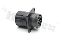Standard Connector circular; RCP SQ FL 8 pins; SZ 12 SCKT SEAL