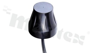 Antenna; combo; active; cone; GNSS/Wi-Fi/Bluetooth/ISM; 824-2483MHz; 2.0dBic/28.0dB/3.0dBi; VSWR<2.0; RHCP/linear; RG174; 3m; SMA; screw; fi50x48mm; black; IP67