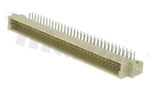 Din connector; male; type B; 64 contacts; right angle