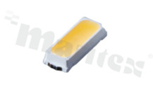 LED HL-A-4014H421W-S1-HR3-DM(); SMD PLCC2 4014; neutral white 4000K; 5-step; min. 26lm/60mA; 2.6-3.2V; CRI min 80; 4x1.45x0.7mm; yellow diffused lens; 120 degrees