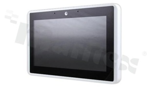 Fanless PanelComputer 7"; SVGA;Capacitive touch screen; Intel Atom Z3735F; RAM 2 GB; eMMC 32 GB; micro SD; LAN; 2xUSB; HDMI; LVDS; operating temperature: 0+40C; supply 12-24V DC+ power supply