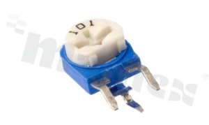 Potencjometr montażowy; RM6H102; 1k; 5x2.5mm