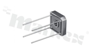 Bridge Rectifier; 400V; 8A; -55+125 deg.C; THT; BR8(13.21x7mm)