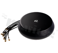 Antenna; combo; cylinder; 5G/GNSS; 600-6000MHz; 8.2dBi; VSWR<3.7; linear/RHCP; omni-directional/directional; ALS302/RG174; 0.3m/0.3m; SMA; screw; fi162x56mm; IP67/IP69K