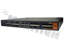 Industrial 24-port rack mount managed Gigabit Ethernet switch with 16xGigabit combo ports and 8x100/1000Base-X; SFP socket; operating temperature -40+70 deg.C