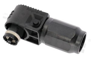 Connector; straight female plug; crimped 85mm2; SurLok Plus series; 10.3mm; 1 pin; IP67; orange color