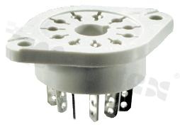 Socket for relay R15; 11 PIN; 10A; mounting: panel; 10A/250VAC