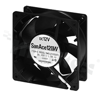 Fan; splash-proof; DC; 24VDC; 120x120x38mm; 3.88m3/min; 49.0dB; IP68.