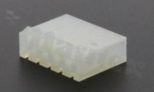 Korpus złącza kablowego; w rastrze 3.96mm; 5-stykowego; żeńskie; na przewód AWG#18-24; 250V/7A