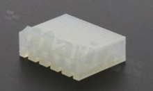 Crimp terminal housing; pitch 3.96mm; 5-contacts; female; applicable wire AWG#18-24; 250V/7A