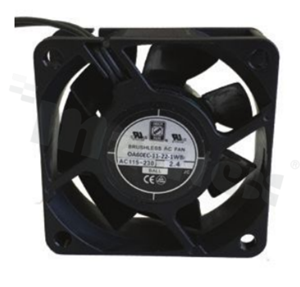 Wentylator; EC; 95-264V; 60x60x25mm; 19.5CFM; 3950RPM; 31dBA.