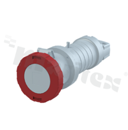 363C6W; Wtyk na przewód; zasilający AC 3-fazowe; żeńskie; 63A; 415VAC; IP67; seria Tough&Safe