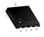 Tranzystor: P-MOSFET; unipolarny; -30V; -40A; 11mohm; 32.9W; -55+150 st.C; SMD;DFN3X-8