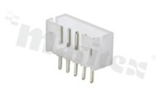 Header for PCB; pitch 2.00mm; 3-contacts; THT; male; top entry; 100V/2A