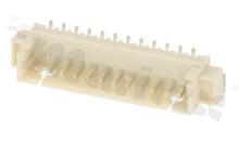 Header for PCB; pitch 1.25mm; 12-contacts; SMD; male; top entry; 125V/1A