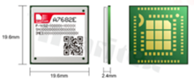 Moduł; LTE Cat4/3G/2G; FOTA; VoLTE; 3.4-4.2V; LCC; 30x30x2.9mm; Europe; (SIM5320, SIM5360, SIM7600 compatible)