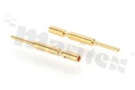 Connector circular; metric; pin contact; 1.0mm; 18-22AWG