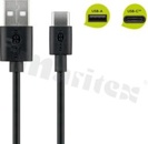 USB cable standard USB 2.0 Hi-Speed; A w.0->USB C; 1,0m; 3A; black