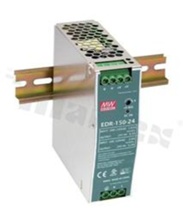Power Supply; DIN; 156W; 24V; 6.5A; 90-264VAC; 127-370VDC