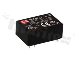 Zasilacz impulsowy; modułowy; 3W; 15V; 200mA; 85-305VAC; 120-430VDC