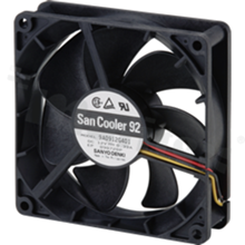 Fan; DC; 12VDC; 92x92x25mm; 1.24m3/min; 30.0dB.