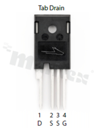 Transistor N-MOSFET SiC; unipolar; 1700V; 30mOhm; 74A; 427W; -40+175 deg.C; THT; TO-247-4