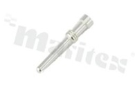 Connector power heavy duty power; 2.5mm; latch; male; 14AWG