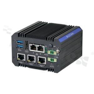 Fanless Embedded PC / Celeron N3350 (Apollo Lake SoC) / Extra 3x GbE PoE Ports / DC Power Supply