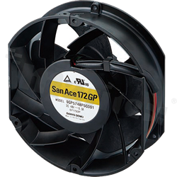 Wentylator; wstrząsoodporny; DC; 24VDC; 172x150x51mm; 12.3m3/min; 77.0dB.