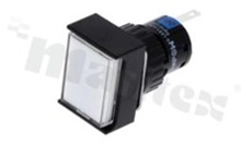 Lampka sygnalizacyjna; IP65; podświetlenie białe; LED 24V.