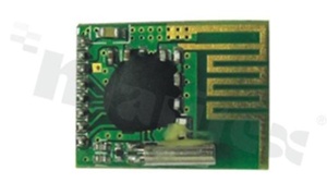 Moduł; ISM; transceiver; 2400MHz; +4dBm; -96dBm; SPI; 1.9-3.6V; SMD