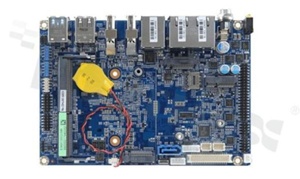 Komputer jednopłytkowy 3.5"; Intel Atom x6000E / Celeron; RAM: do 32GB; SATA; 6xCOM; 8xUSB; 3xLAN; 2xDP; LVDS/ eDP; eDP; DIO; Audio; M.2 Key E; M.2 Key B; M.2 Key M; temp. pracy: 0+60C; zasilanie: 9-36V DC
